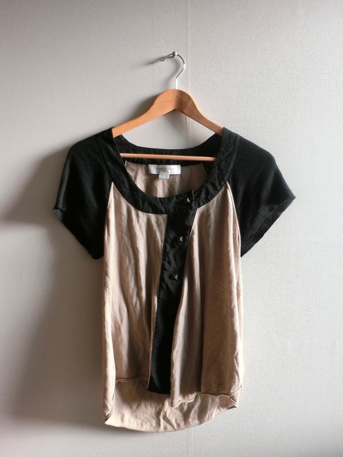 알렉산더 왕 트리콧 하프 슬리브 니트 상품이미지1