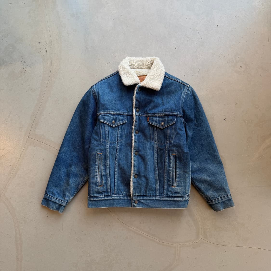 80s 리바이스 오렌지탭 쉐르파 자켓 상품이미지1