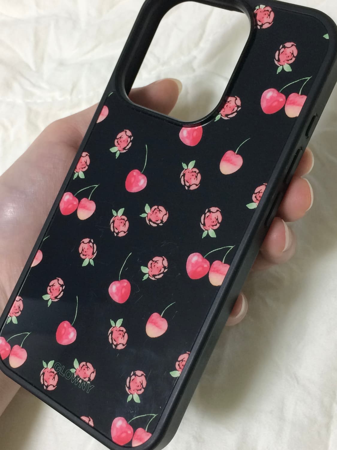 글로니 BLACK CHERRY BUMPER CASE 아이폰 15프로 상품이미지3