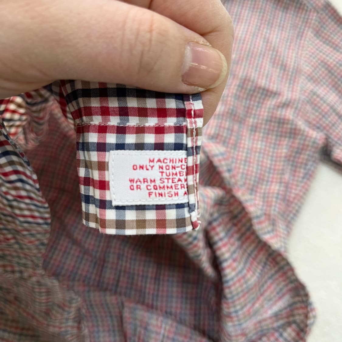 M 브룩스브라더스 체크 셔츠 남방 0310M 상품이미지3