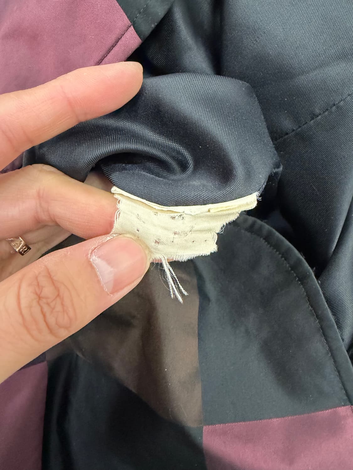 정품) BIANCA 비앙카 이태리 루즈핏 체크 패턴 자켓 77-88 상품이미지7