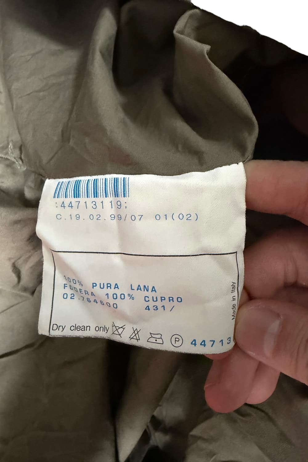 조르지오 아르마니 99FW art saves lives 자켓 상품이미지9