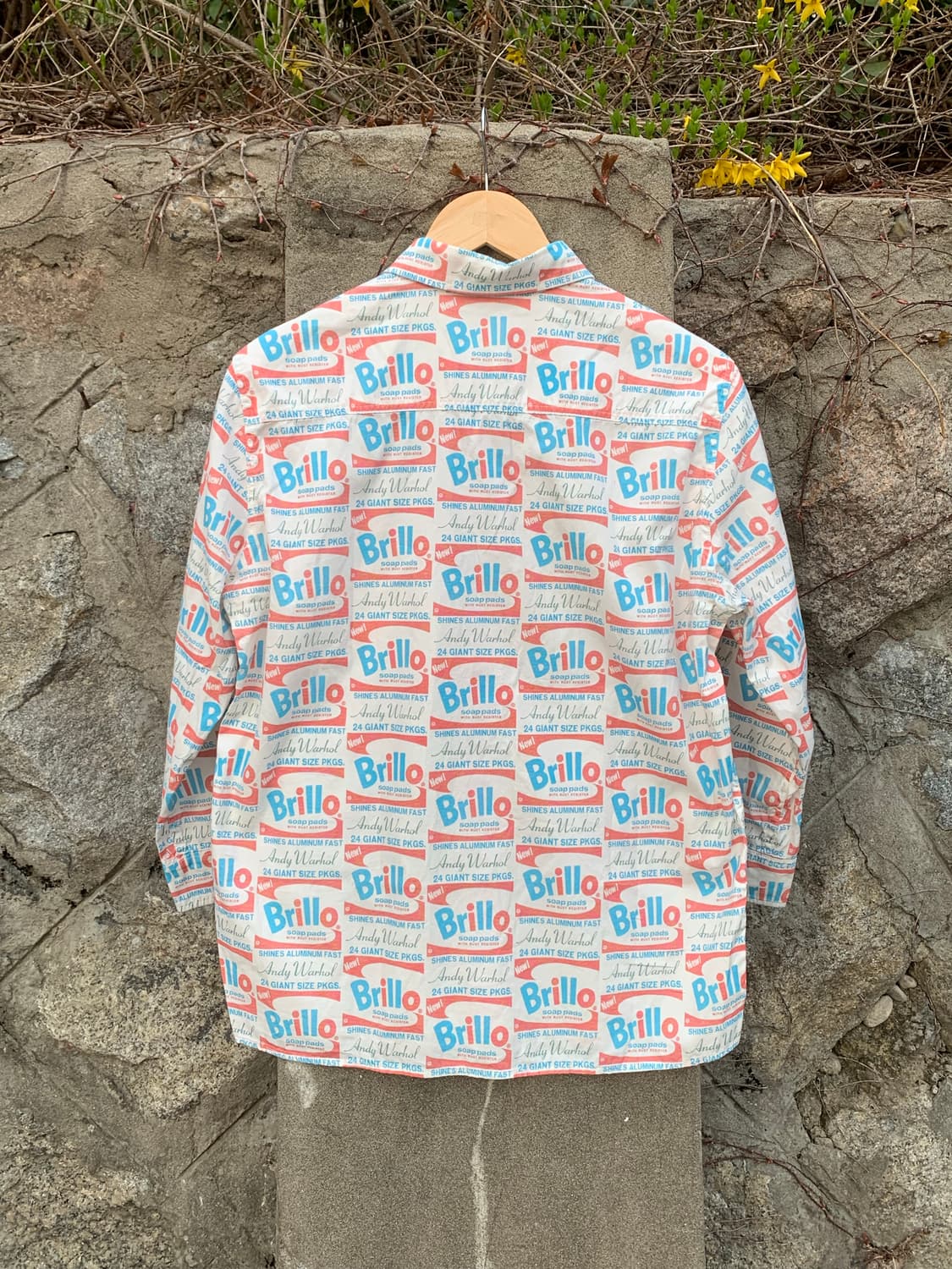 히스테릭 글래머 x 앤디워홀 브릴로 셔츠 상품이미지6