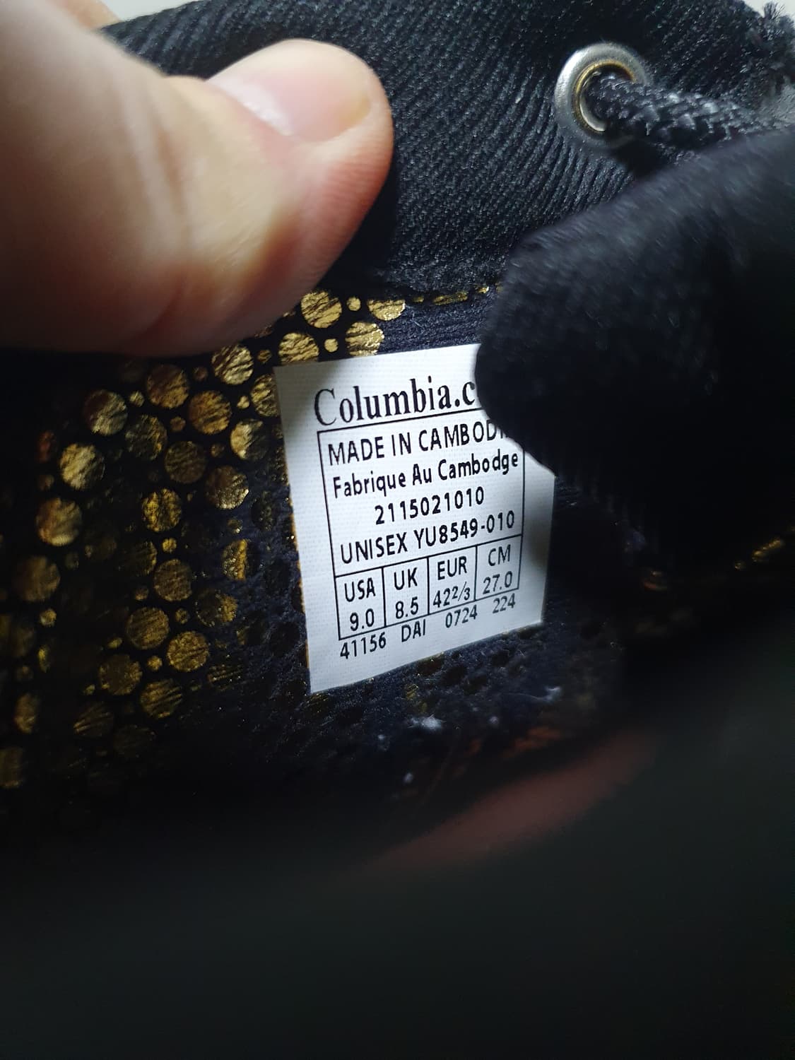 컬럼비아 셉랜드3 처카 방한부츠 270 상품이미지10