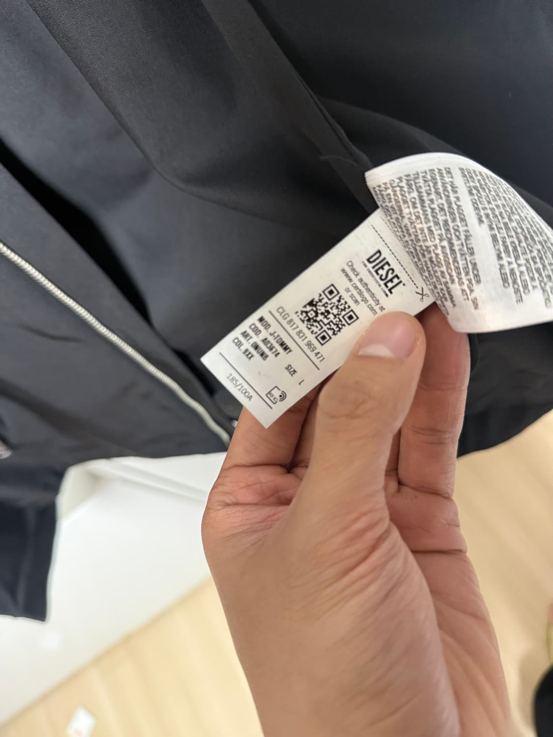 (L)디젤 토미자켓 팝니다! 상품이미지7