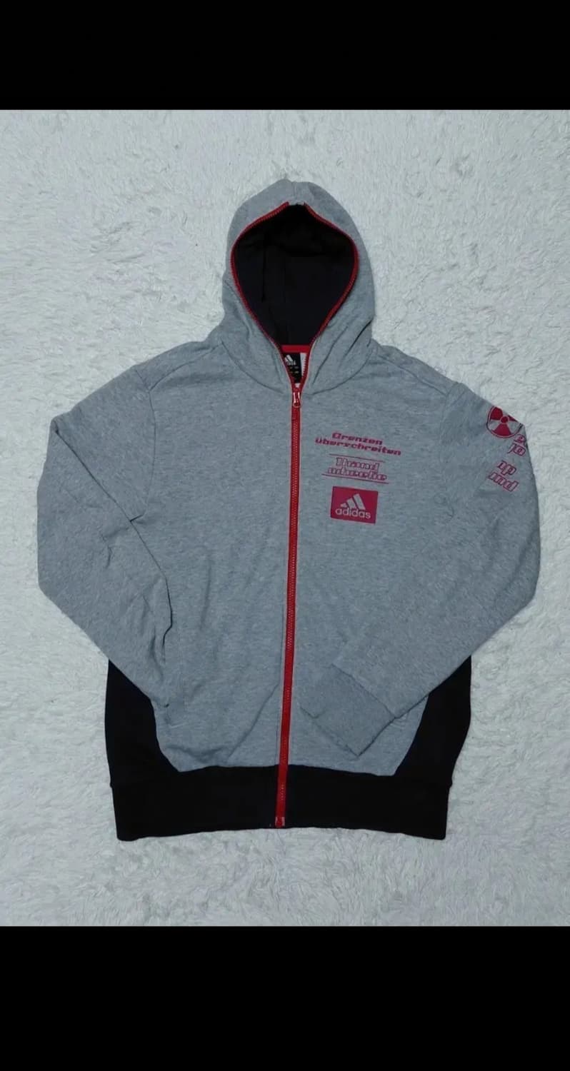 아디다스 CLIMALITE 후드 집업 L 상품이미지1