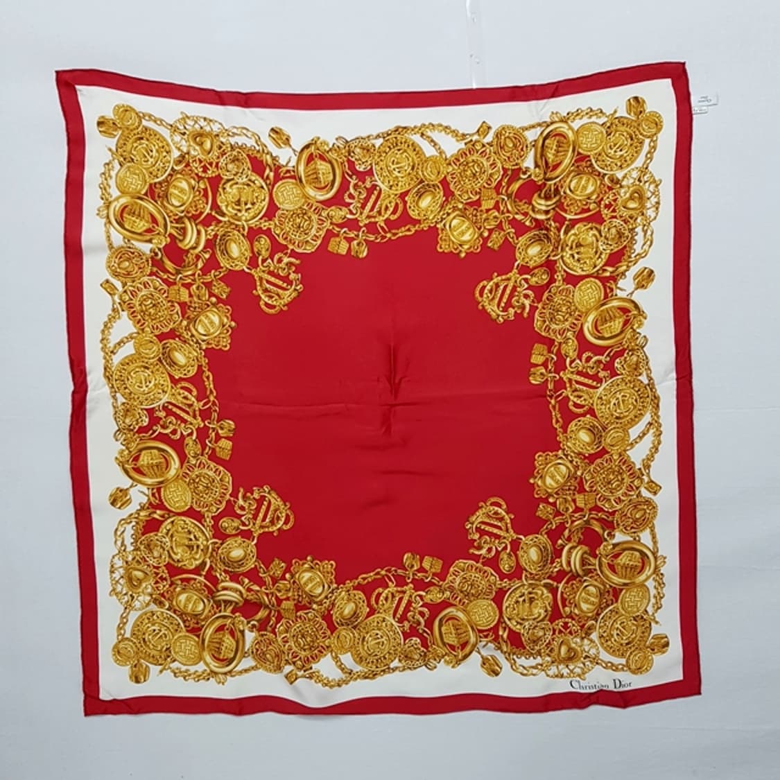 Christian Dior 크리스찬 디올 실크 스카프 상품이미지1