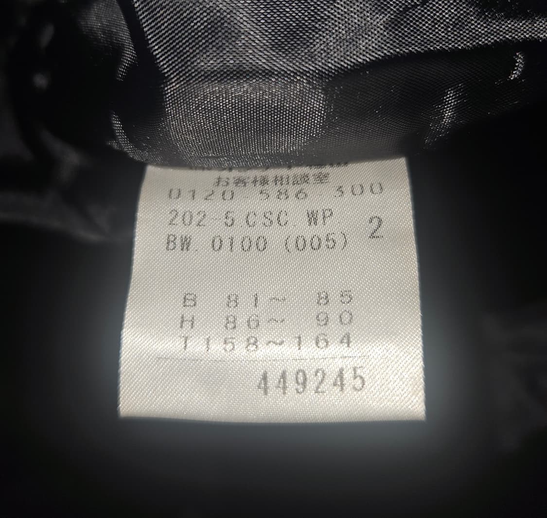 any sis by kumikyoku 히메 미드나잇 블랙 앙고라 코트  상품이미지6