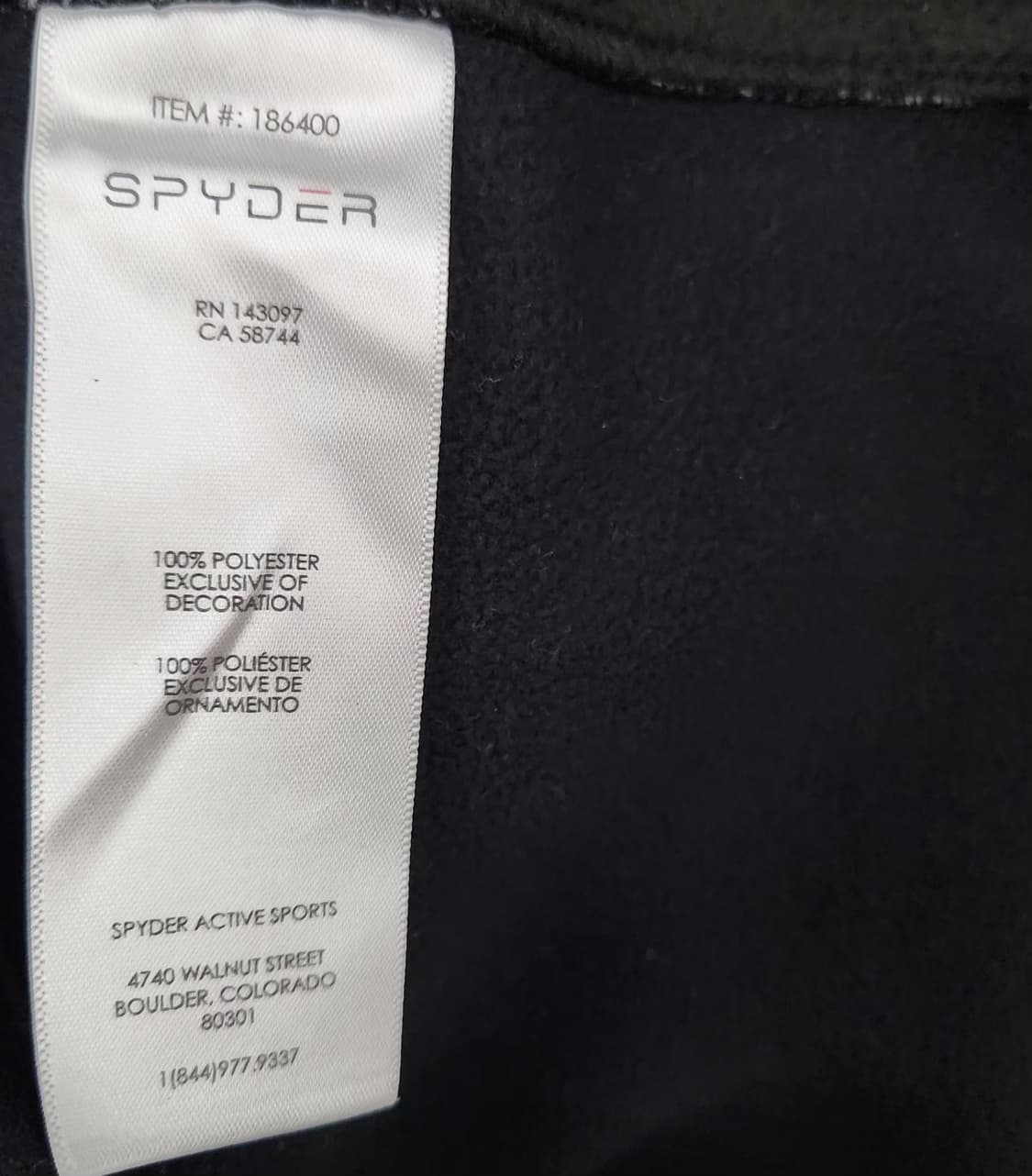 스파이더 100 반집업니트 상품이미지5