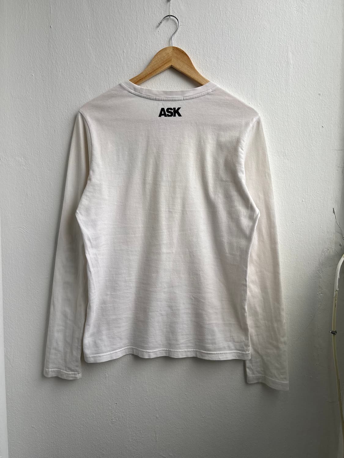 Vintage ASK White Long Sleeve 상품이미지3