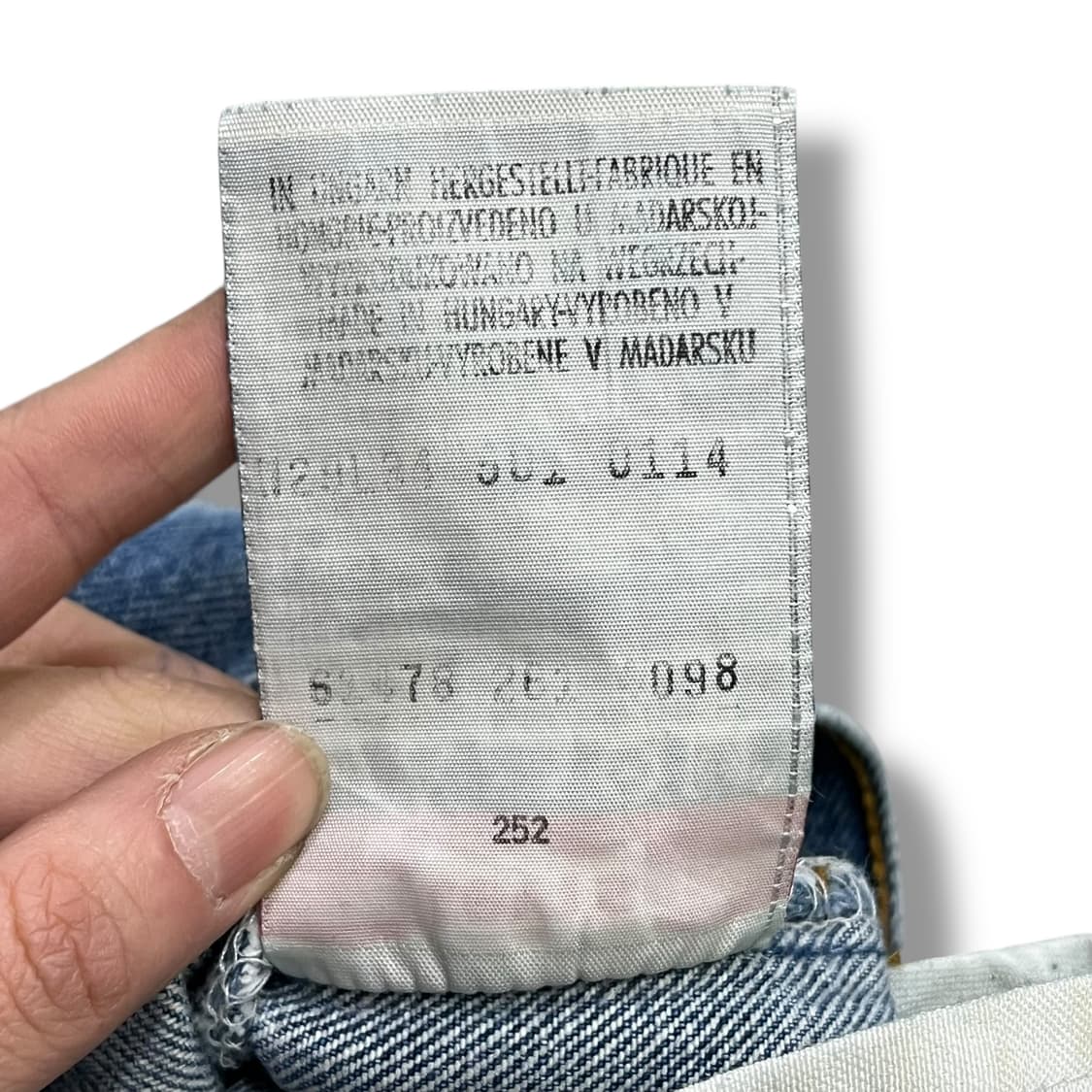 리바이스 501 데님팬츠 s08405 상품이미지10