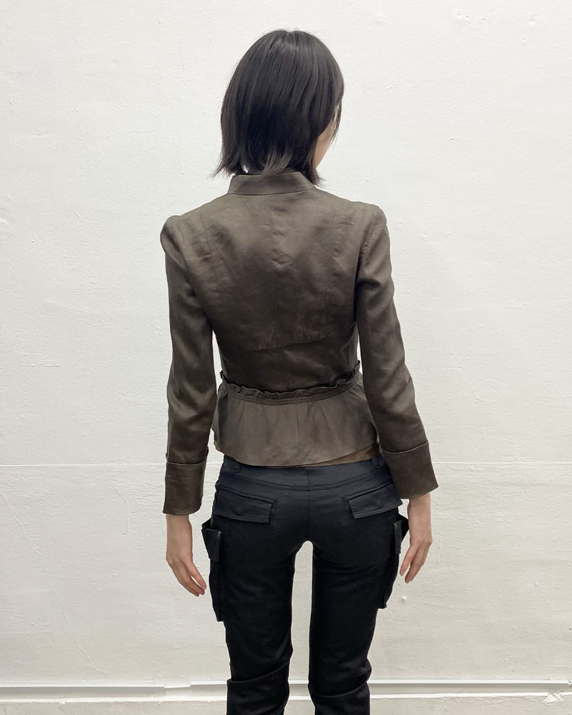 빈티지 실크 브레이드 자켓 상품이미지2