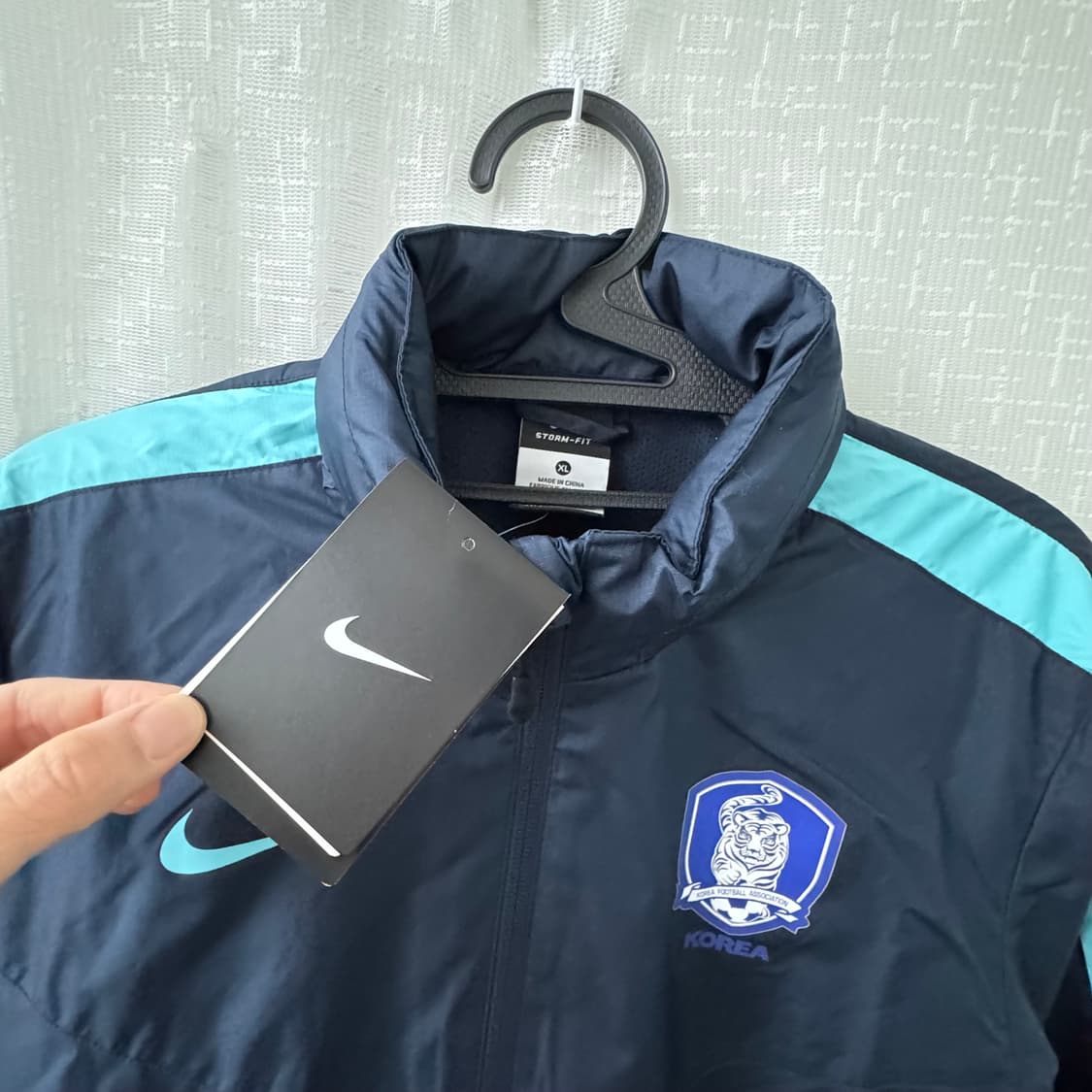 나이키 새상품 16-18 축구국대 바람막이 자켓 택있음 상품이미지2