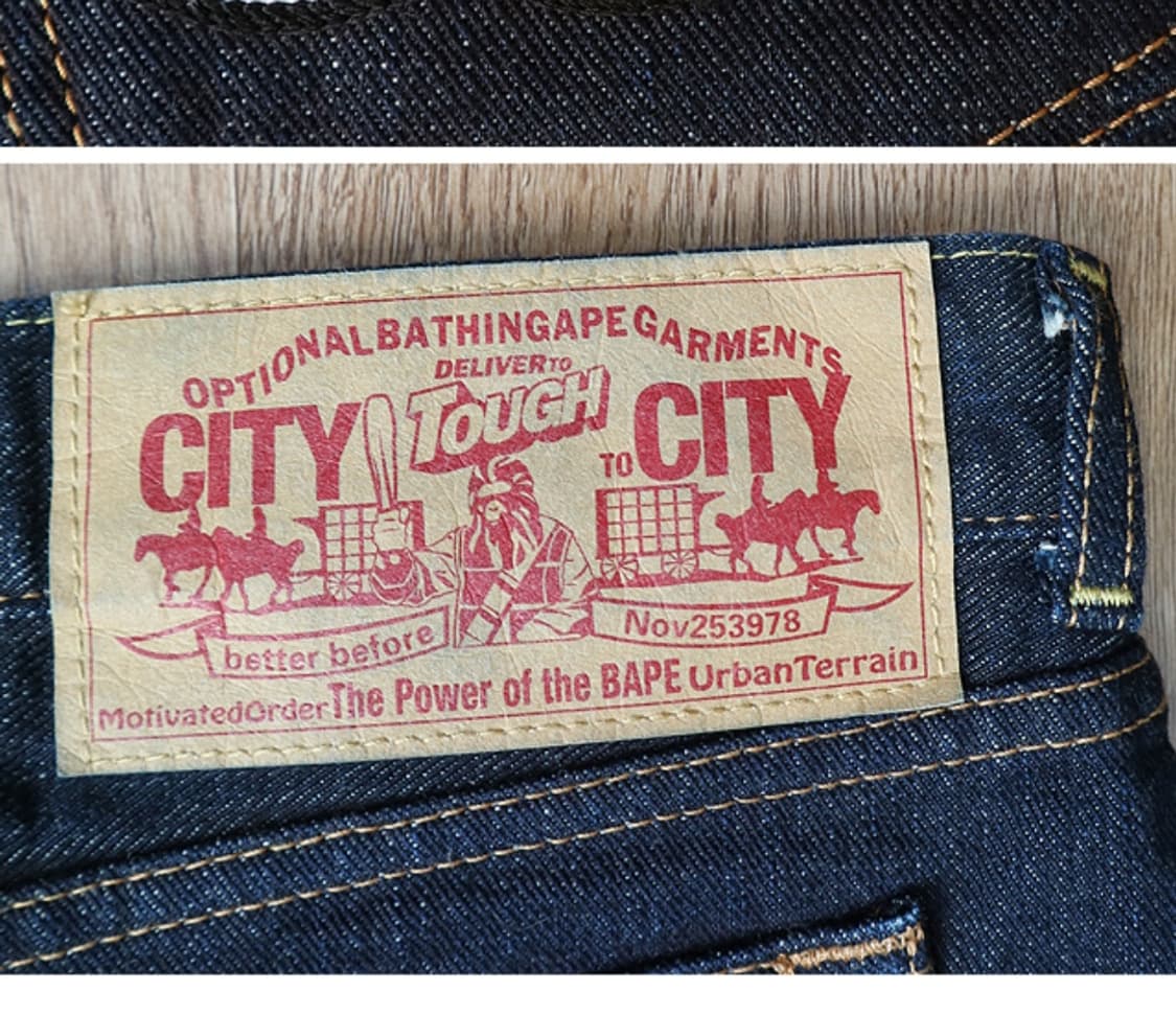 일본판  A BATHING APE 베이프 진청 데님 스커트

최상 컨디션 상품이미지6