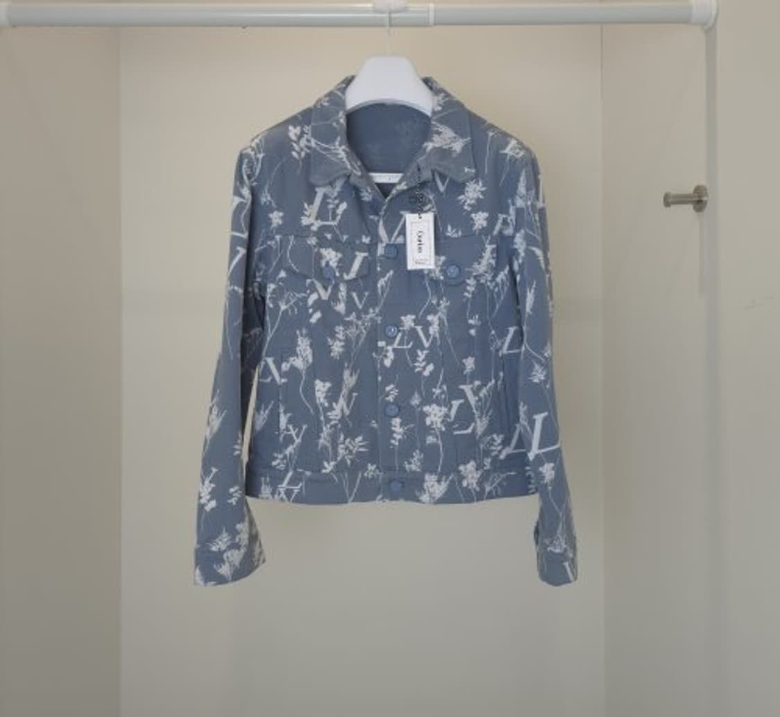 [정품/중고] 루이비통 DNA 리프 데님 자켓 상품이미지1