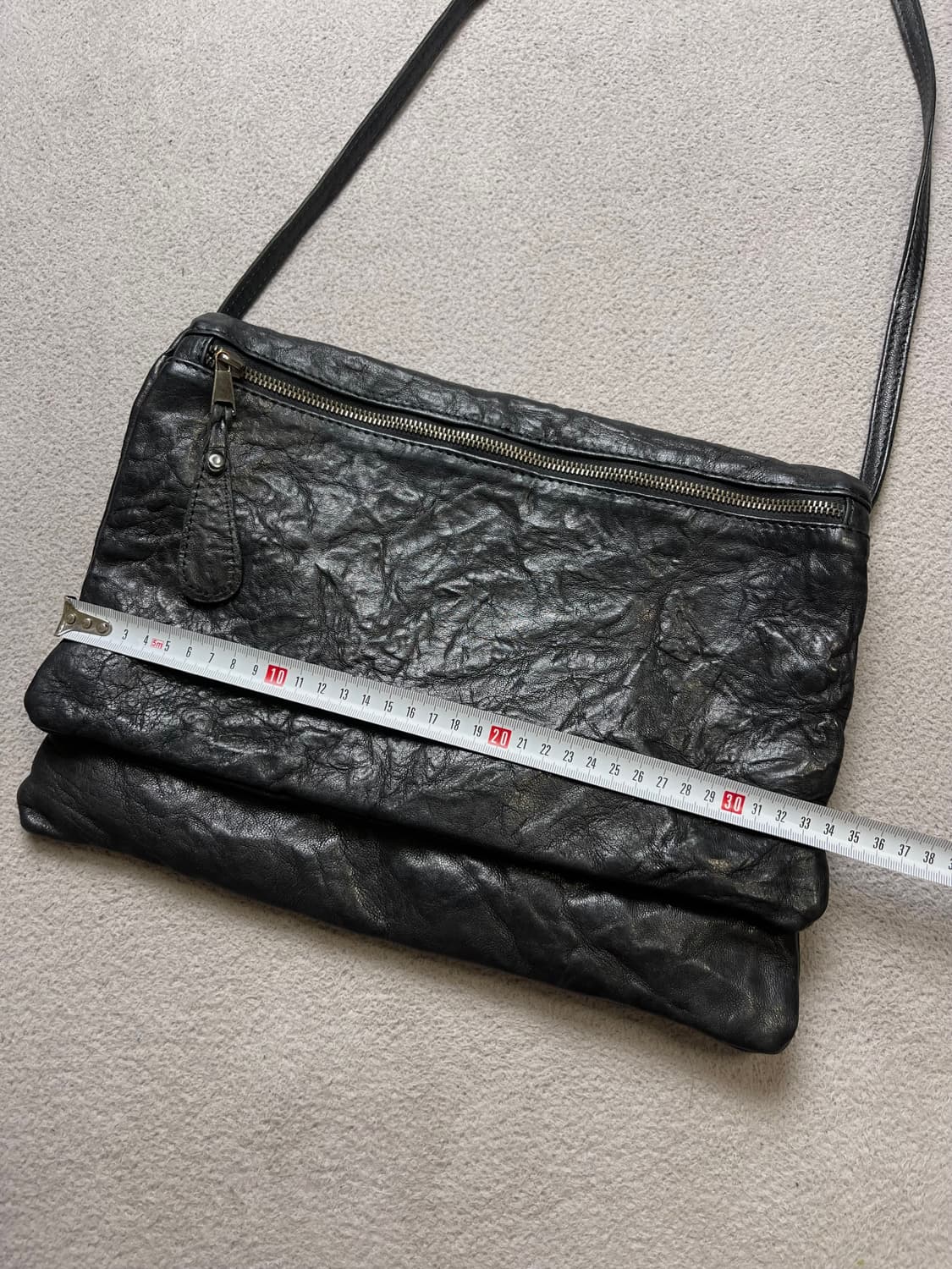 조르지오 브라토 레더 크로스백- 호보백 상품이미지3