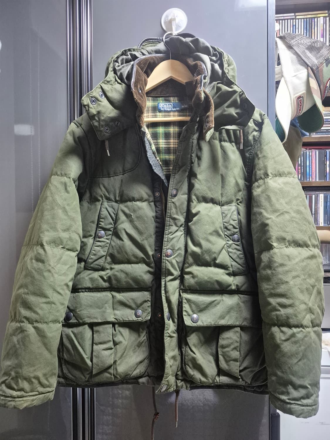 폴로 랄프로렌 헌팅 왁스 패딩 파카 상품이미지1