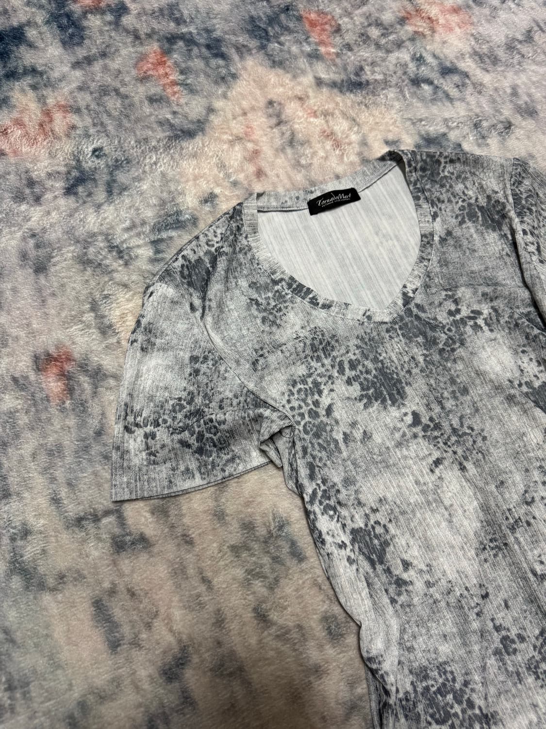 Tornado mart leopard half top 상품이미지3