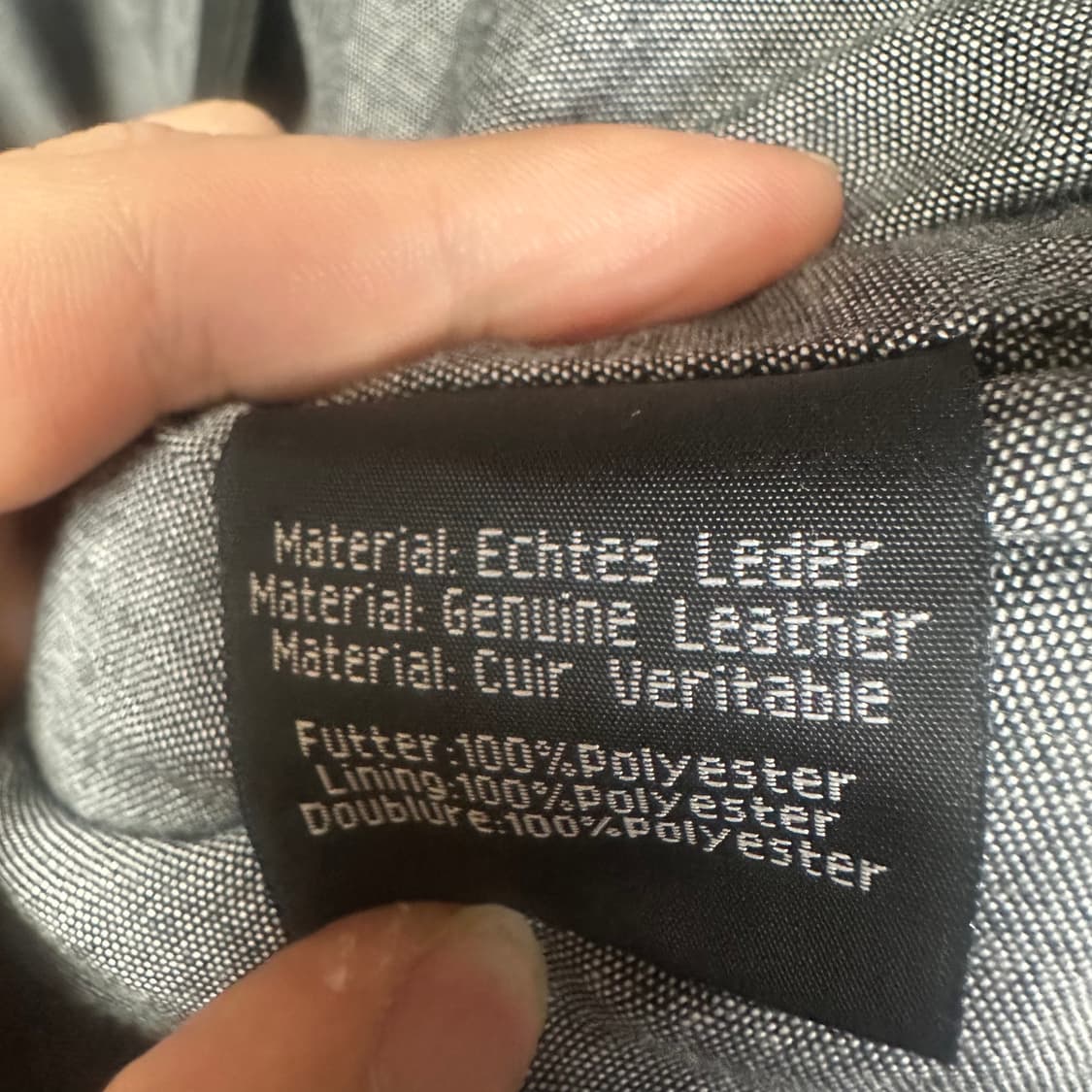 로빈스진 90s 블랙 카우레더자켓 L 상품이미지4