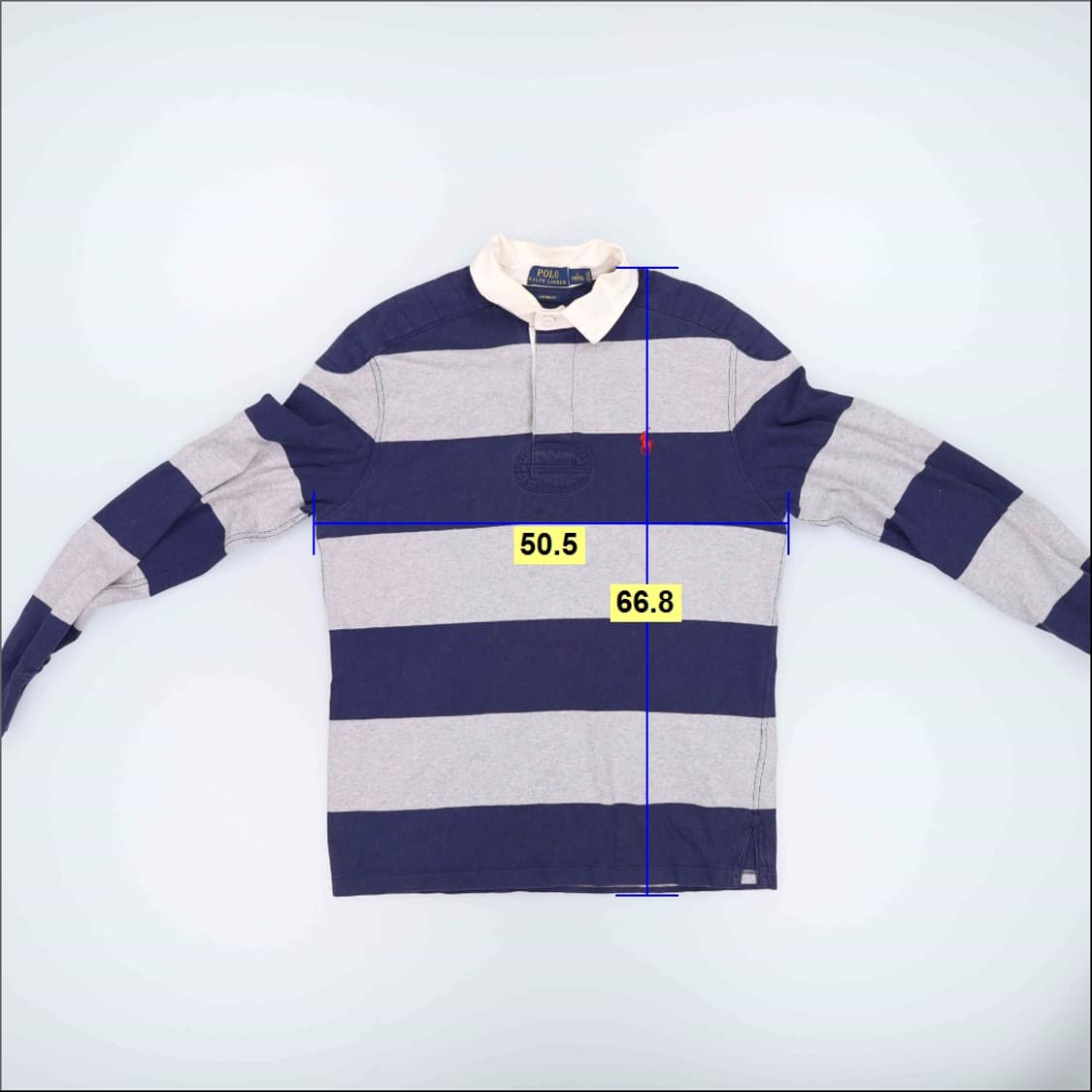 S 폴로 엘보패치 럭비티 0309H1 상품이미지7