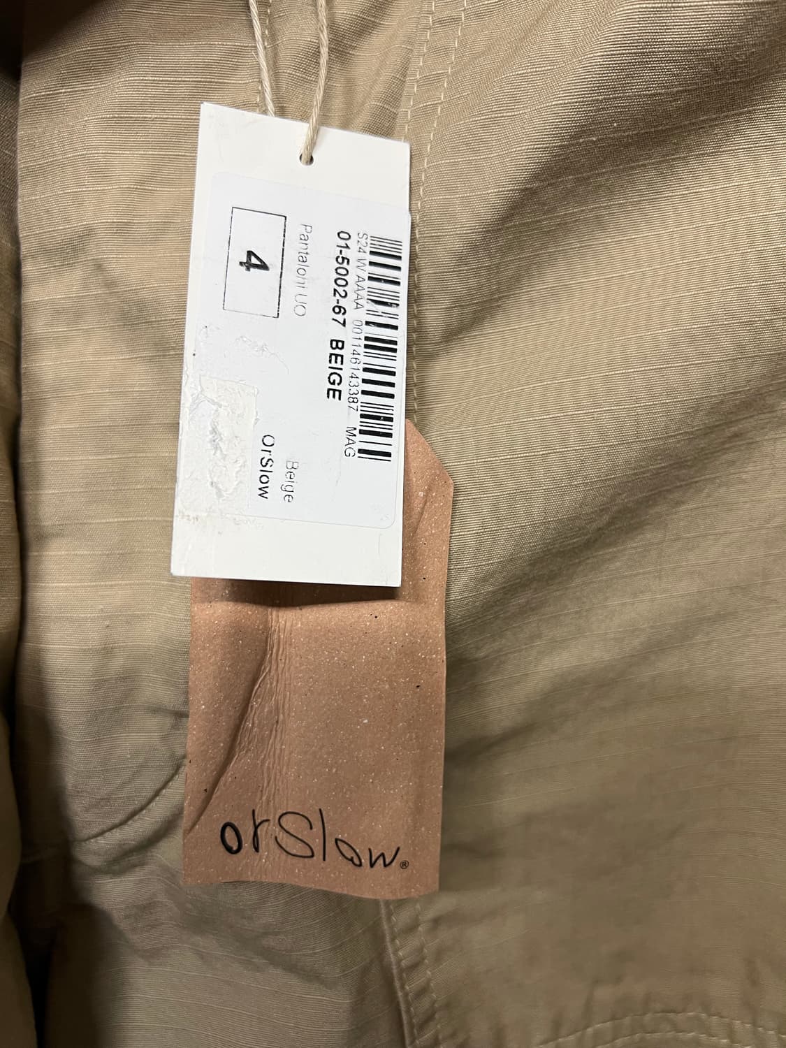 오어슬로우 us army 퍼티그 팬츠 립스탑 4 상품이미지6