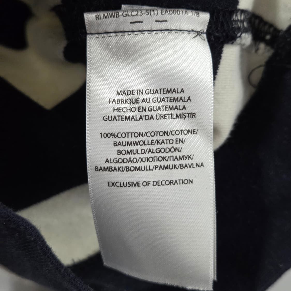 폴로랄프로렌 키즈 풀오버 하프집업 맨투맨 4T  상품이미지4