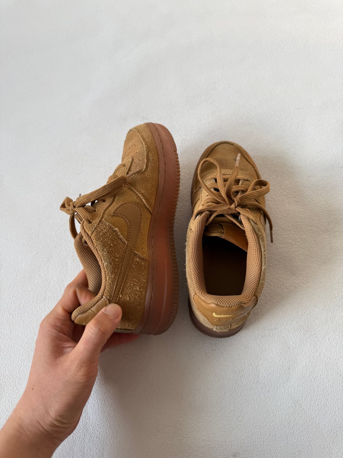 [230]나이키(NIKE) 스웨이드 된장 포스 상품이미지5