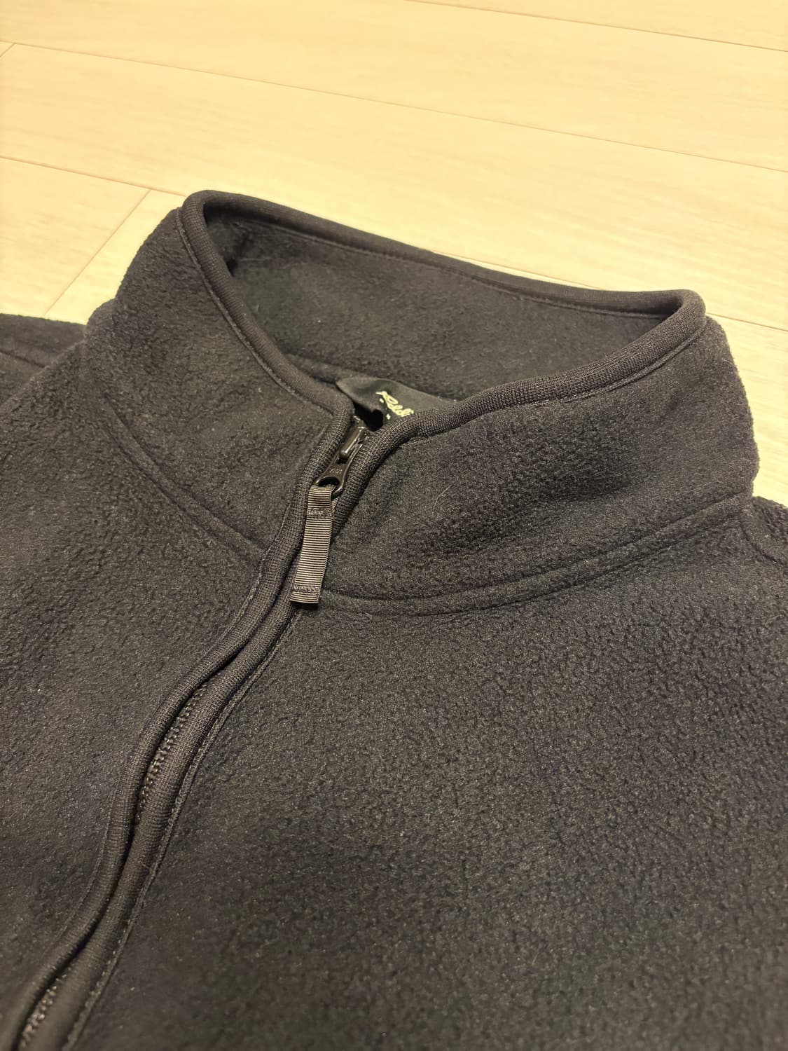 L)90s~00s 에디바우어 블랙 플리스 자켓 상품이미지3