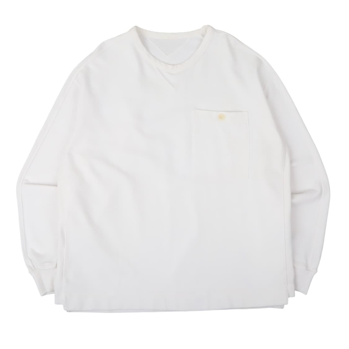 Ten C 텐씨 화이트 포켓 스웻셔츠 상품이미지1