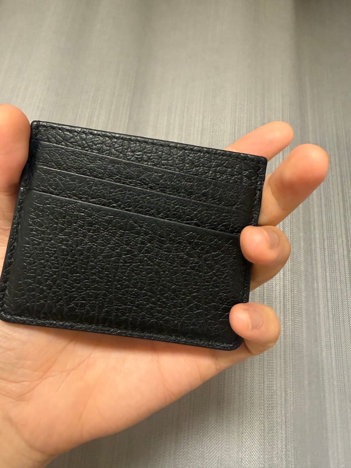 [os] 메종 마르지엘라 가죽 카드지갑 블랙 상품이미지6