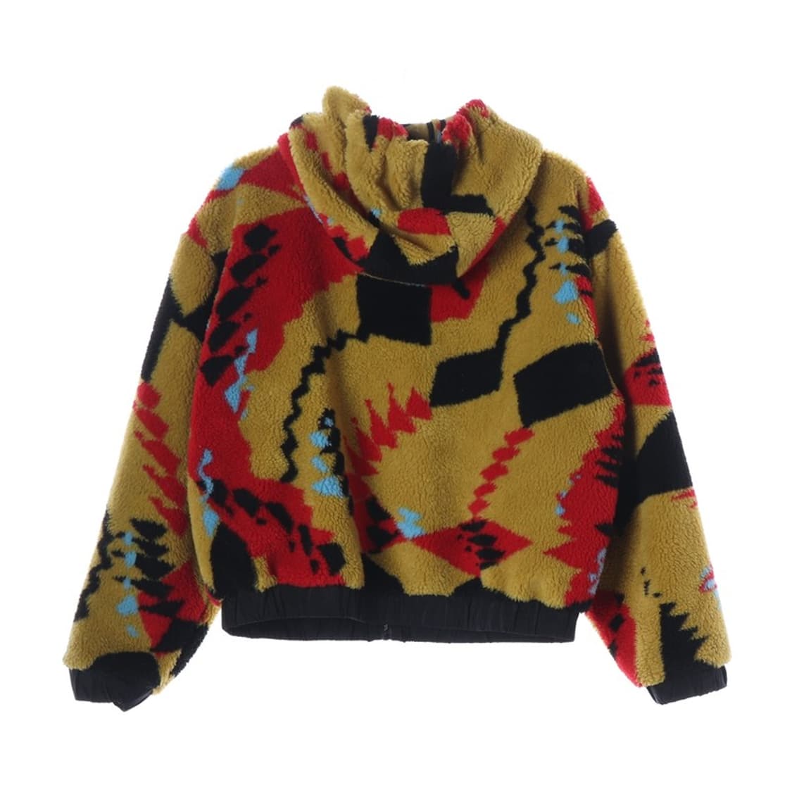 쥬시쥬디 멀티 컬러 배색 그래픽 덤블 후드 자켓 상품이미지2