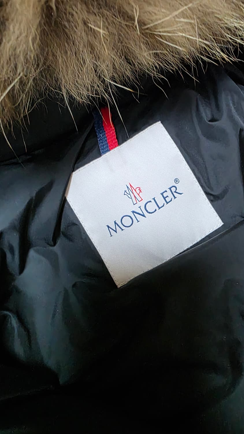 [새상품급,4]몽클레어 클루니 블랙 리얼퍼 상품이미지2