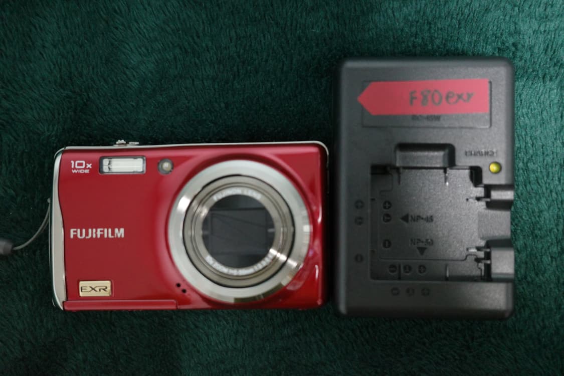후지필름 파인픽스 F80EXR Fujifilm Finepix 레드 디카 상품이미지3