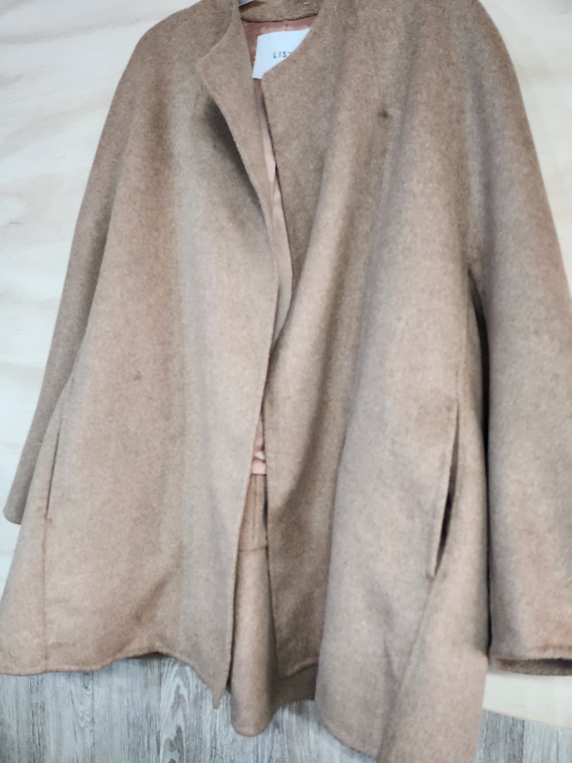 426) 리스트 캐시미어블랜드 코트 상품이미지5