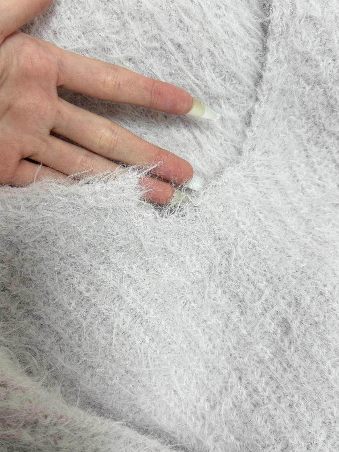 Grl 그레일 핑크 앙고라 머플러 니트 원피스 스나계 일브 상품이미지7