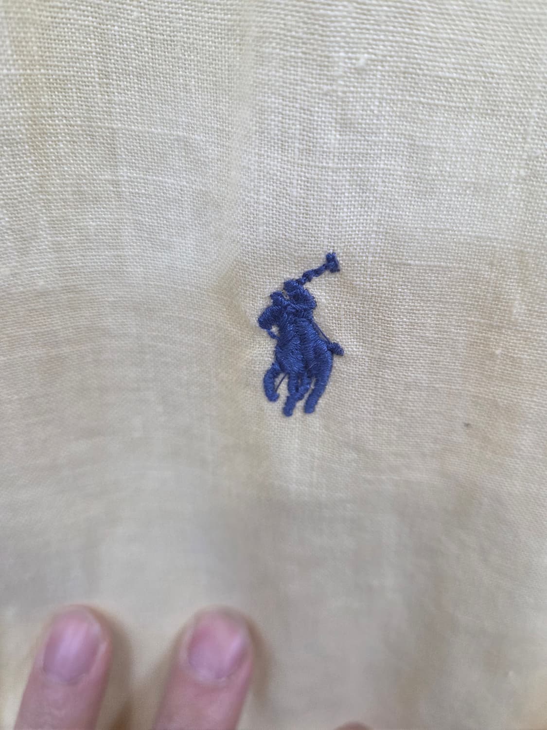 폴로랄프로렌 릴렉스드핏 린넨 셔츠긴팔 sp 병아리  상품이미지5