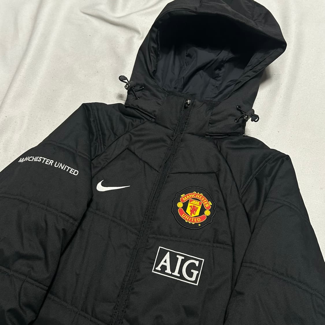 S 나이키 맨유 패디드 벤치 자켓 상품이미지1