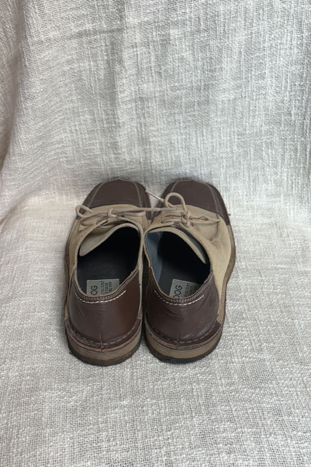 Leather & Suede Two-Tone Derby Shoes 상품이미지6
