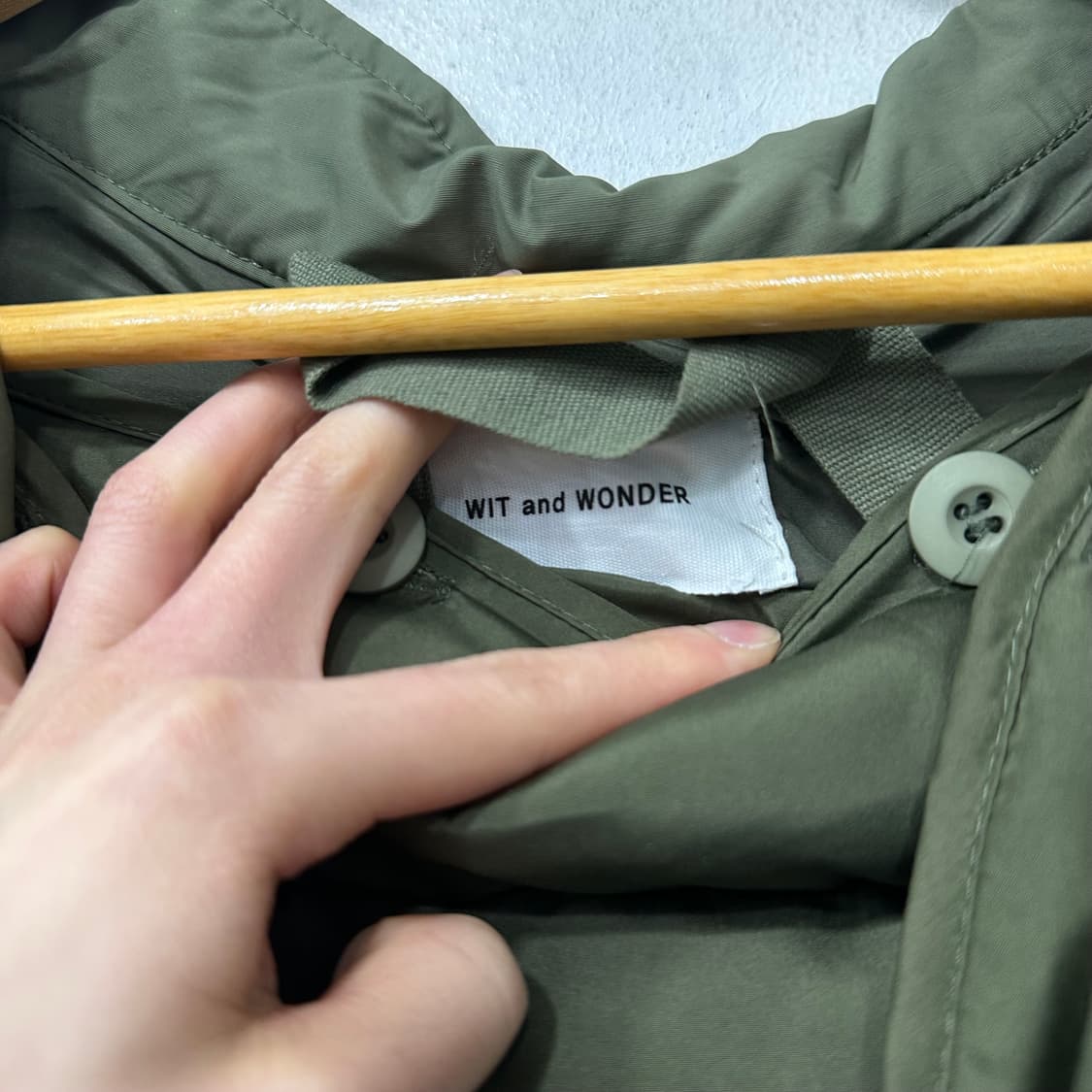 위트앤원더 M65 피쉬테일 야상점퍼 상품이미지3