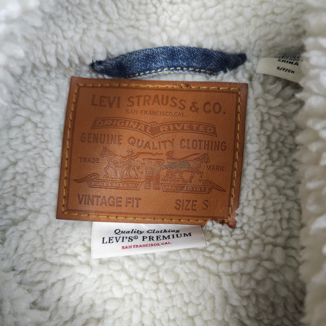 리바이스 쉐르파 데님 자켓 상품이미지3