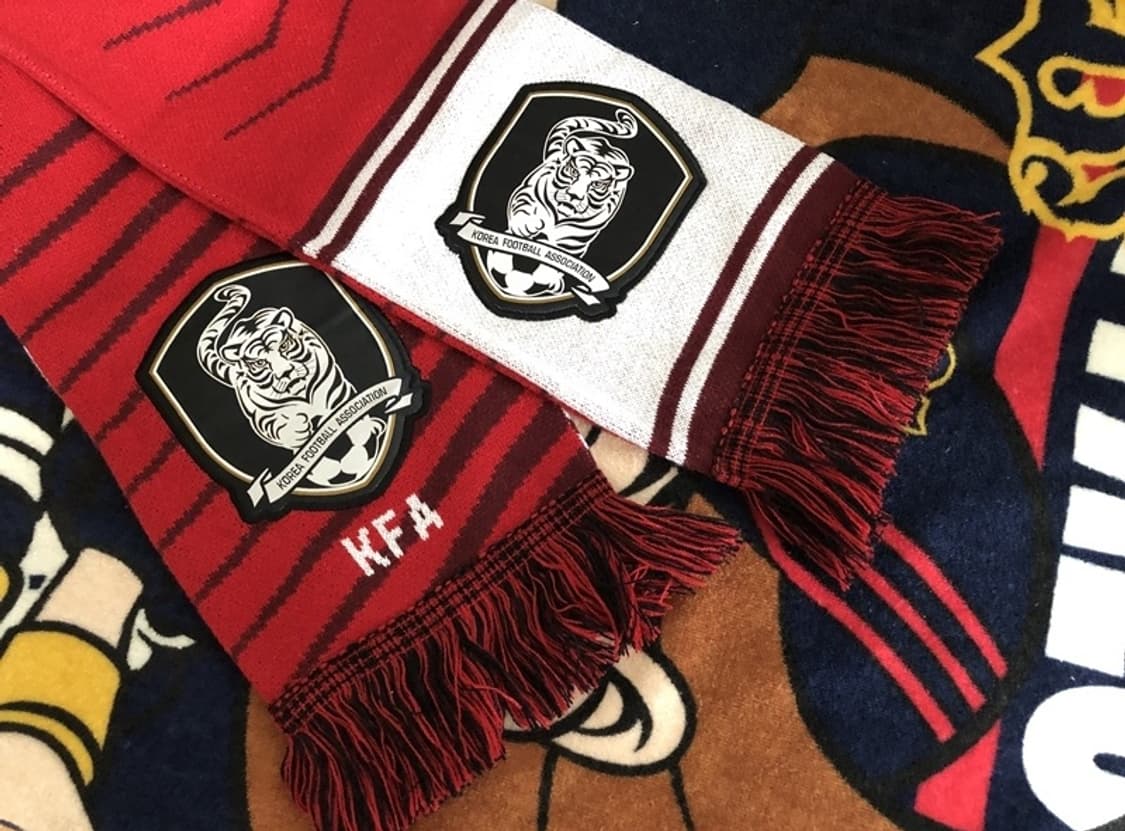 대한민국 축구국대 팀코리아 응원머플러 KOREA 상품이미지1