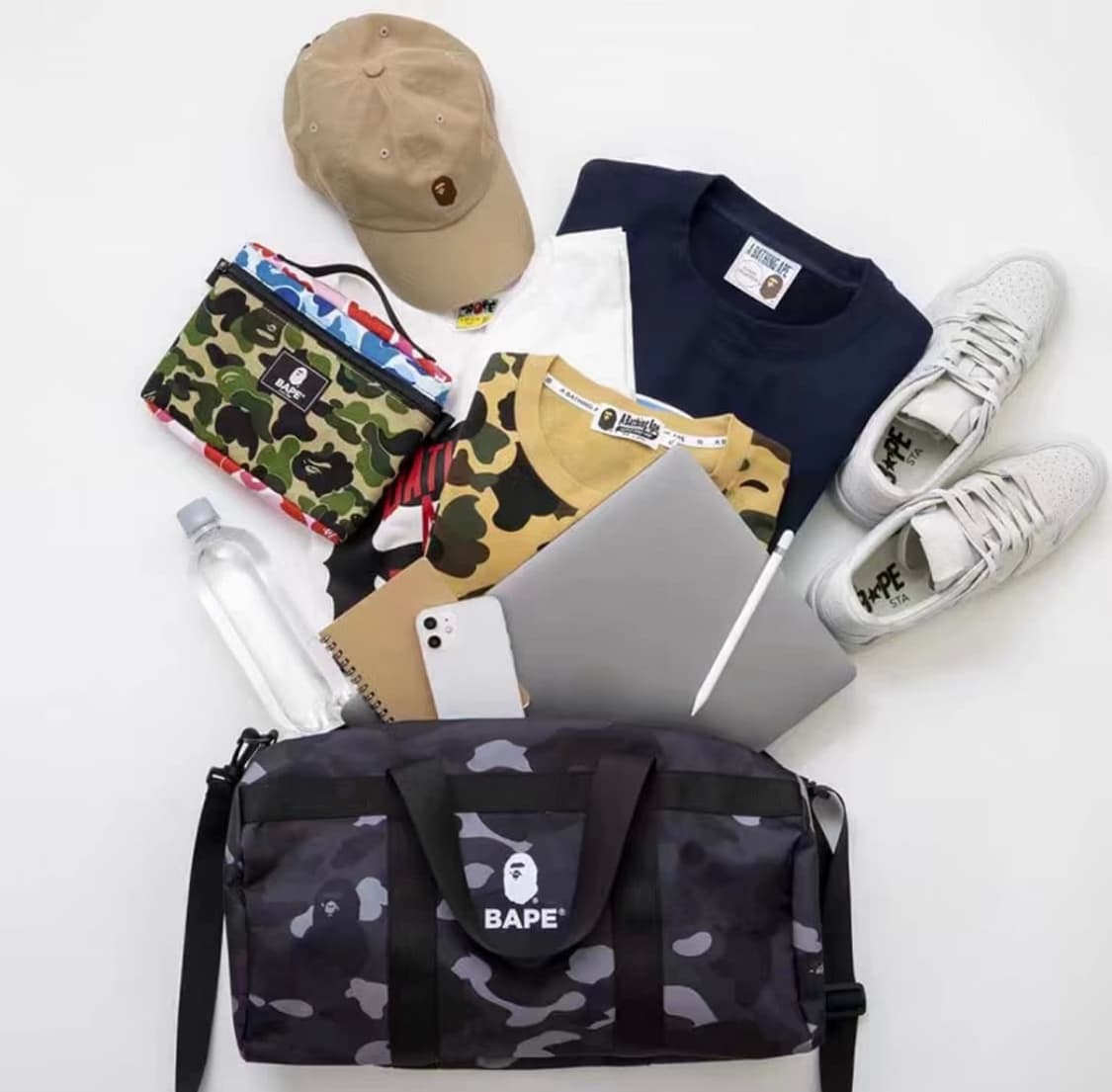 베이프 더플백 여행가방 운동가방 잡지부록 가방 상품이미지3