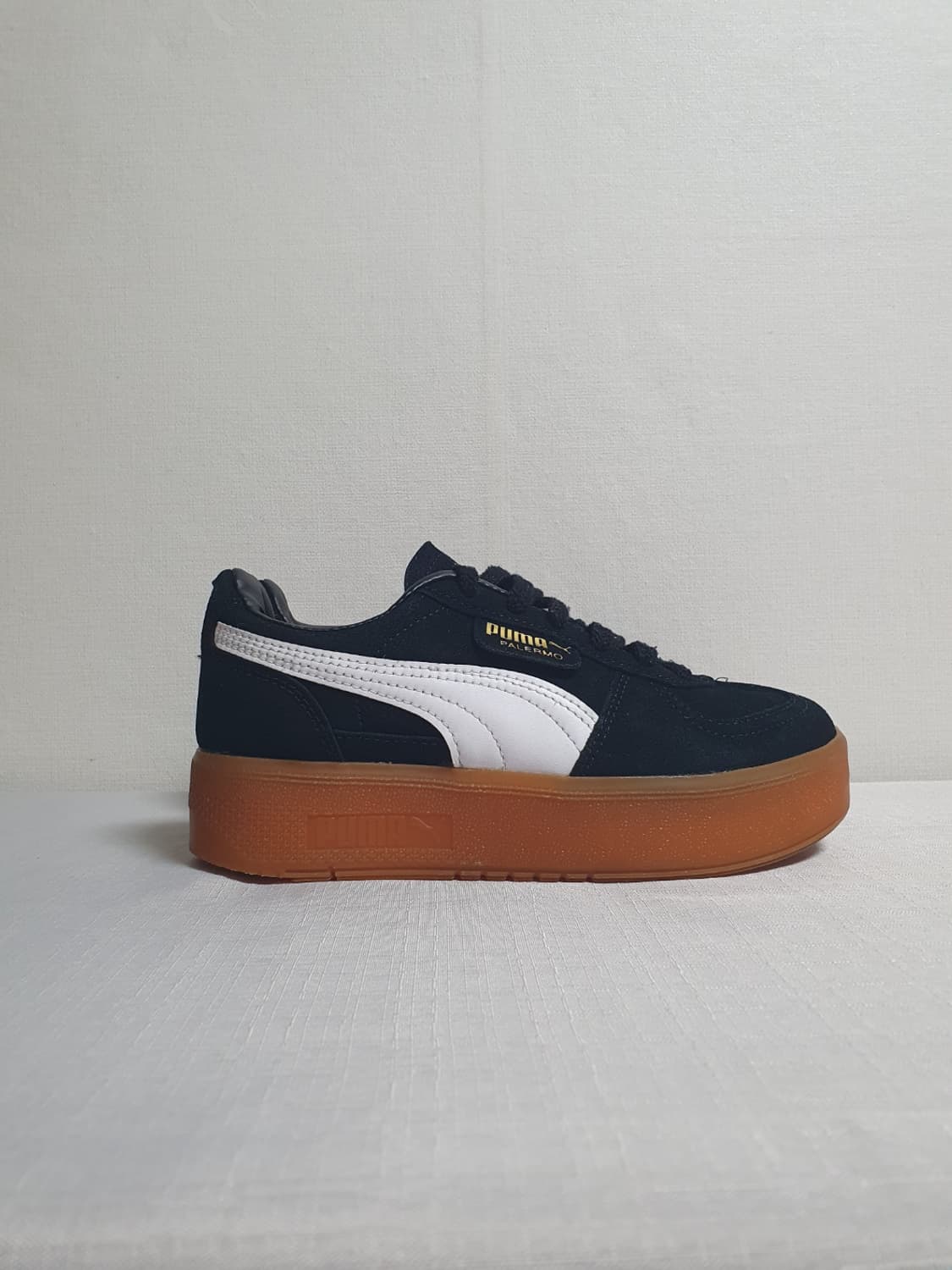 230mm 푸마 팔레르모 엘레바타 블랙 검솔 상품이미지5