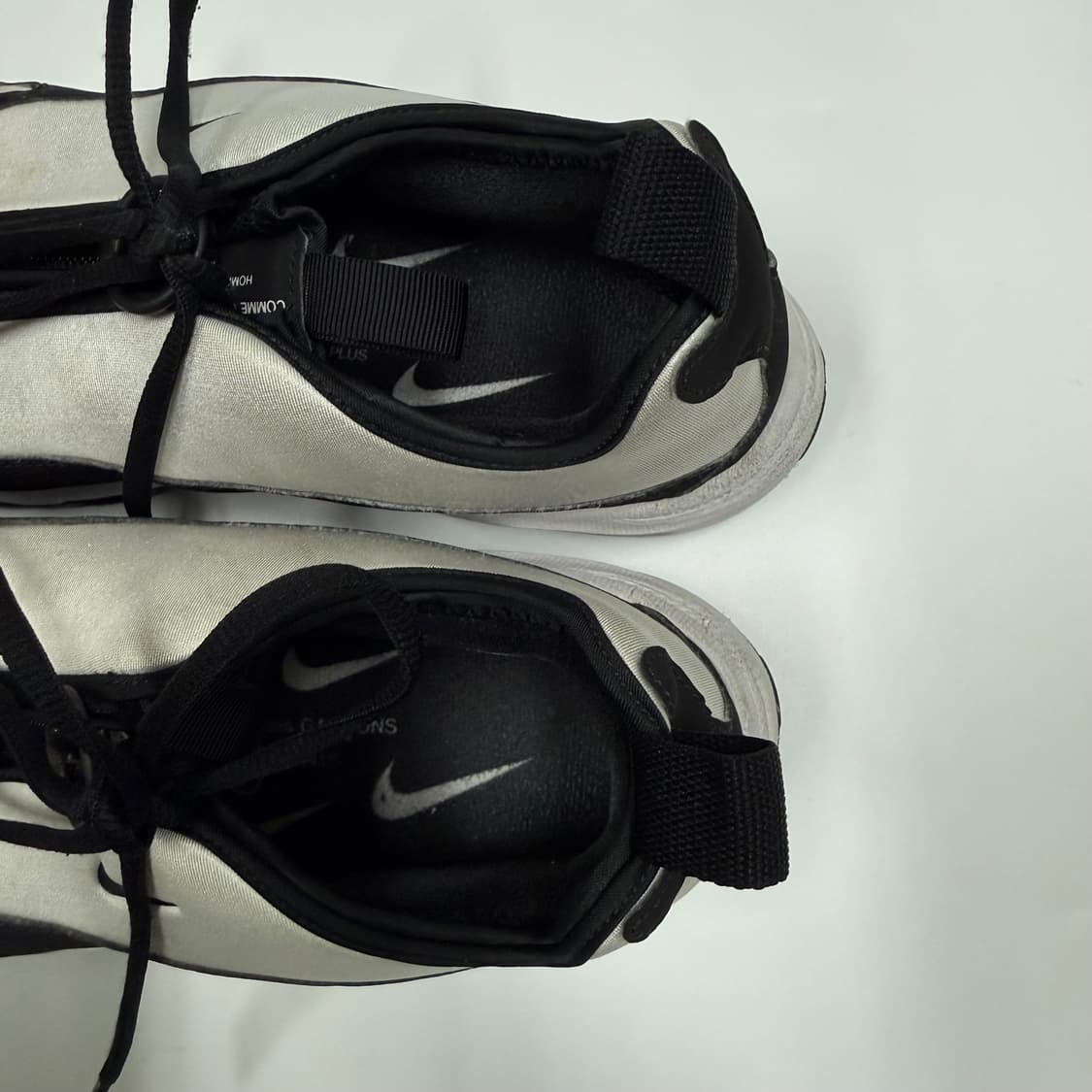 나이키 x 꼼데가르송 옴므 플러스 에어맥스 화이트 블랙 상품이미지7