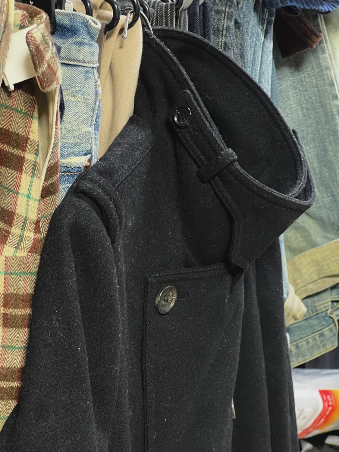 SOLID HOMME 솔리드 옴므 하이넥 코트 상품이미지5