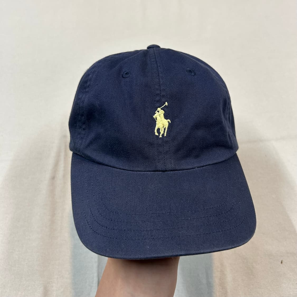 폴로 랄프로렌 네이비 볼캡 모자 가죽스트랩 정품 상품이미지2