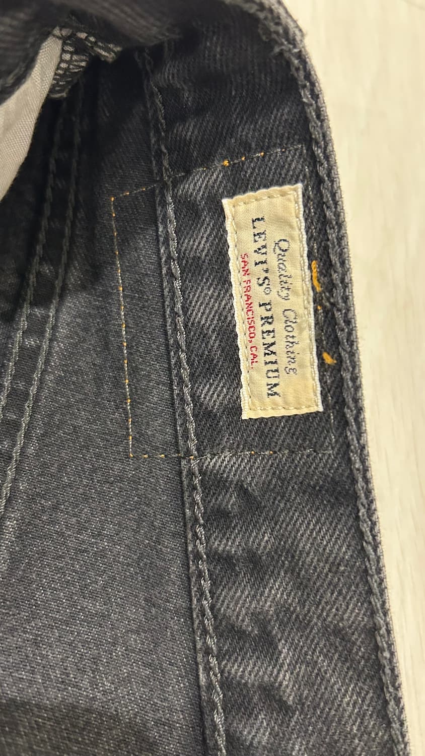 [27] 리바이스 501 90s 흑청 상품이미지4