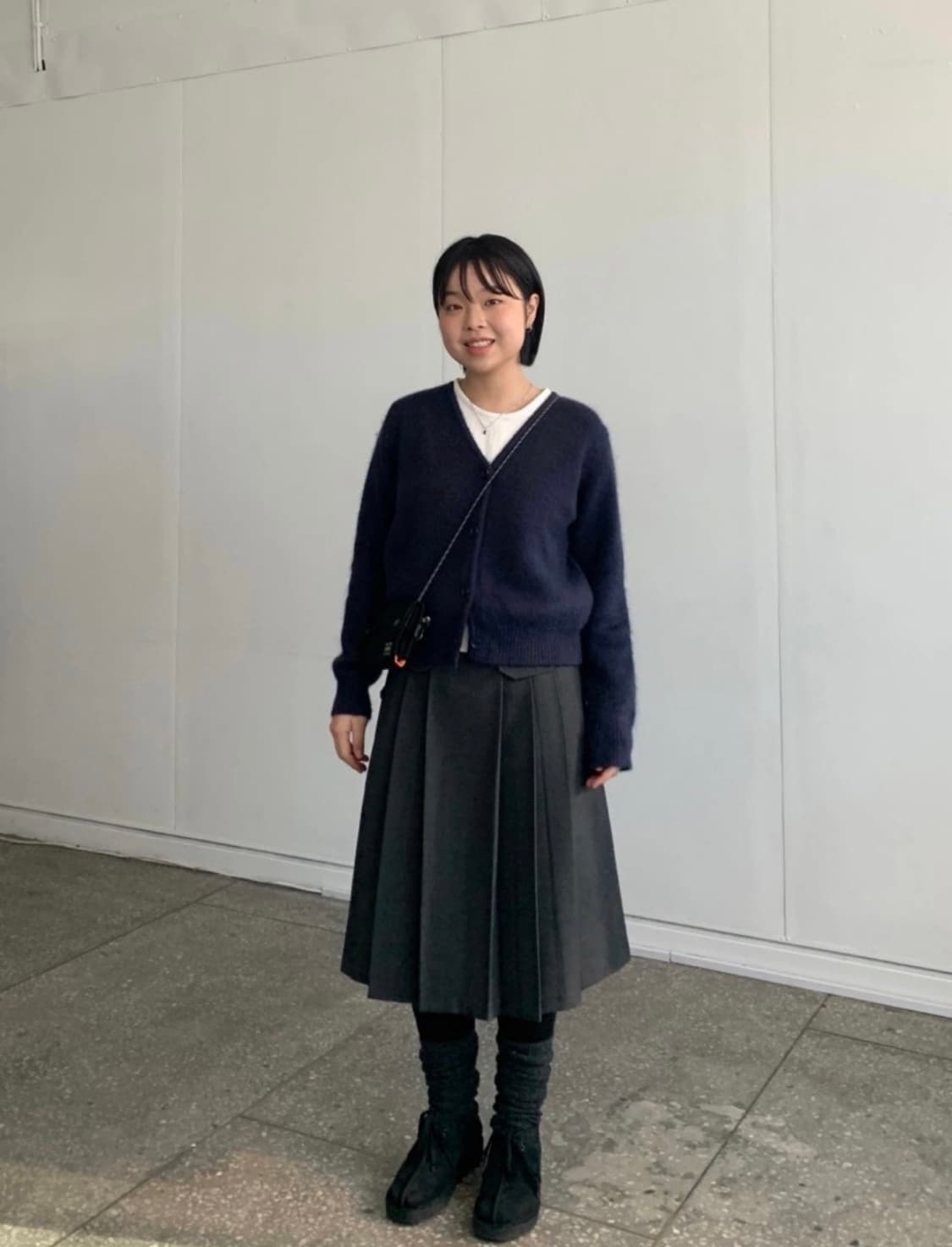 회색 스커트 치마 상품이미지2