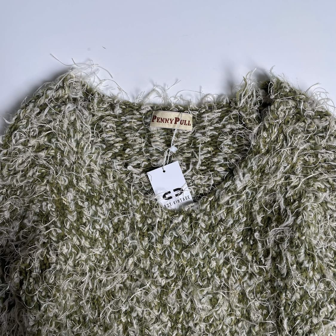 Penny pull 헤어리 울 블렌드 니트 (italy)   상품이미지6