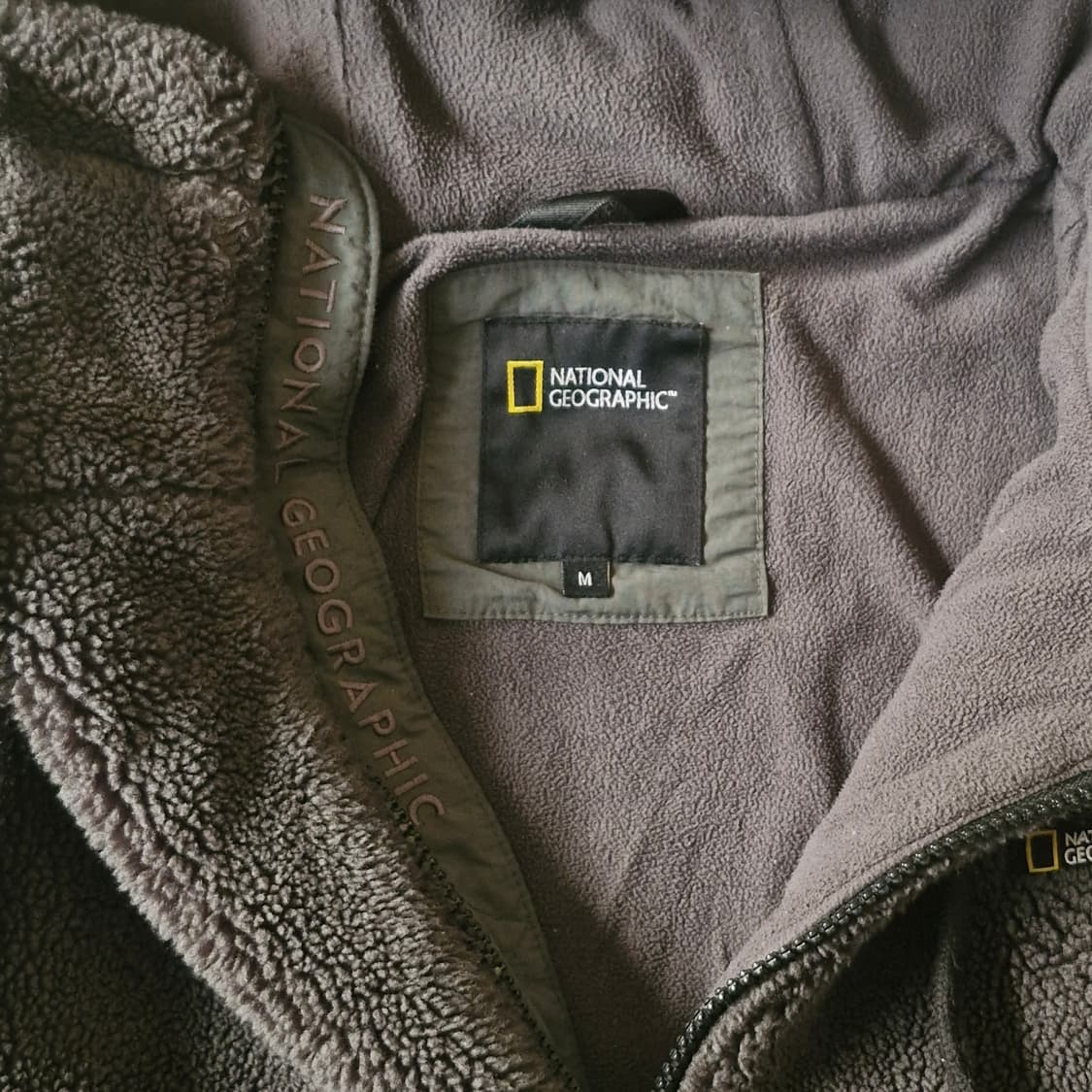 내셔널지오그래픽 후리스 후드 점퍼 M 상품이미지5